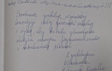 Otwarcie sali sportowej 112