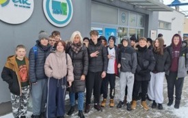 Wyjazd uczni&oacute;w VII i VIII klasy  2