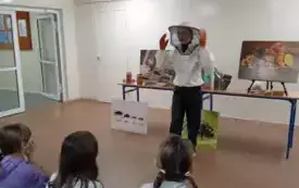 Warsztaty pszczelarskie w naszej szkole 2