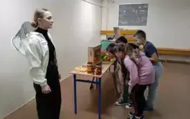 Warsztaty pszczelarskie w naszej szkole 25