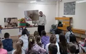 Warsztaty pszczelarskie w naszej szkole 38
