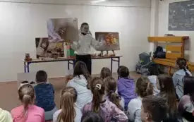 Warsztaty pszczelarskie w naszej szkole 40