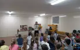 Warsztaty pszczelarskie w naszej szkole 43