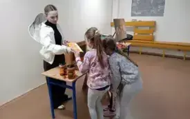 Warsztaty pszczelarskie w naszej szkole 65