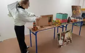 Warsztaty pszczelarskie w naszej szkole 73