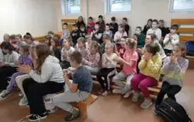 Warsztaty pszczelarskie w naszej szkole 77