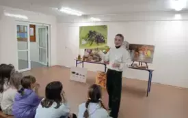 Warsztaty pszczelarskie w naszej szkole 86