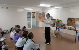 Warsztaty pszczelarskie w naszej szkole 88