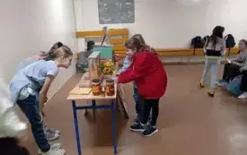 Warsztaty pszczelarskie w naszej szkole 111