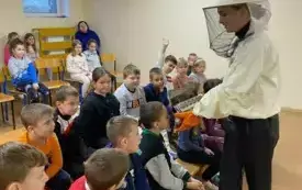 Warsztaty pszczelarskie w naszej szkole 123
