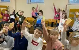 Warsztaty pszczelarskie w naszej szkole 124