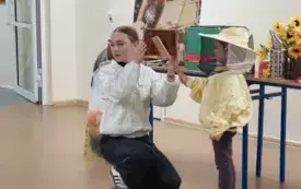 Warsztaty pszczelarskie w naszej szkole 137