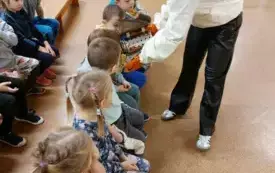 Warsztaty pszczelarskie w naszej szkole 139