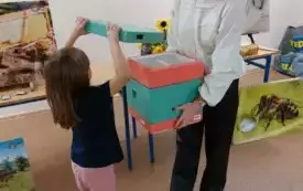 Warsztaty pszczelarskie w naszej szkole 145