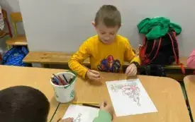 Mikołajki w świetlicy szkolnej 1