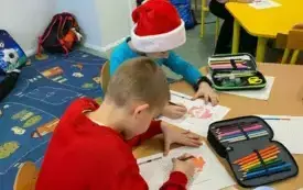 Mikołajki w świetlicy szkolnej 7