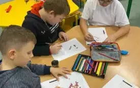 Mikołajki w świetlicy szkolnej 11