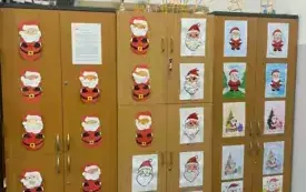 Mikołajki w świetlicy szkolnej 13