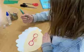 Dzień babci i dziadka w świetlicy szkolnej 9