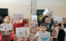Dzień babci i dziadka w świetlicy szkolnej 17