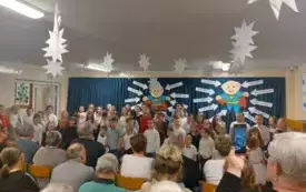 Uroczystość Babci i Dziadka w naszej szkole 10