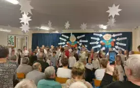 Uroczystość Babci i Dziadka w naszej szkole 16