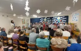 Uroczystość Babci i Dziadka w naszej szkole 62