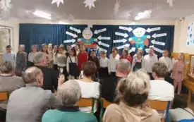 Uroczystość Babci i Dziadka w naszej szkole 71