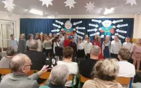 Uroczystość Babci i Dziadka w naszej szkole 76