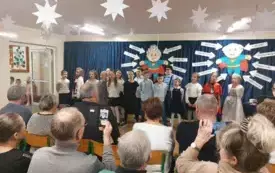 Uroczystość Babci i Dziadka w naszej szkole 99
