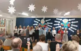 Uroczystość Babci i Dziadka w naszej szkole 100