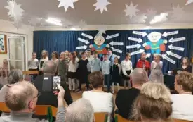 Uroczystość Babci i Dziadka w naszej szkole 111