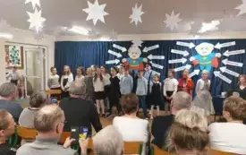 Uroczystość Babci i Dziadka w naszej szkole 112