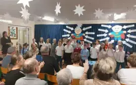 Uroczystość Babci i Dziadka w naszej szkole 128