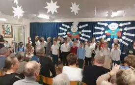 Uroczystość Babci i Dziadka w naszej szkole 141