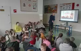Wizyta historyka w naszej szkole 3