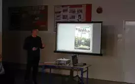 Wizyta historyka w naszej szkole 5