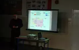 Wizyta historyka w naszej szkole 7