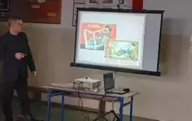 Wizyta historyka w naszej szkole 10