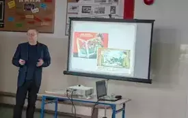 Wizyta historyka w naszej szkole 11