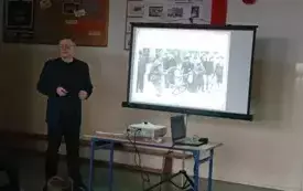 Wizyta historyka w naszej szkole 12