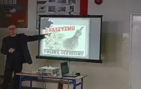 Wizyta historyka w naszej szkole 14