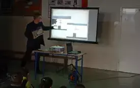Wizyta historyka w naszej szkole 16