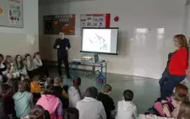 Wizyta historyka w naszej szkole 22