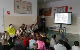 Wizyta historyka w naszej szkole 23