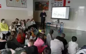 Wizyta historyka w naszej szkole 26
