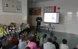 Wizyta historyka w naszej szkole 34