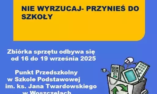 Zdjęcie do Zbi&oacute;rka elektrośmieci!!!