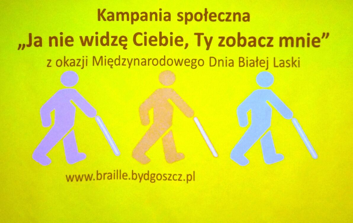 Zdjęcie do Kampania społeczna "Ja nie widzę Ciebie, Ty zobacz mnie"