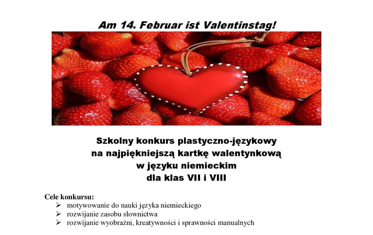 Zdjęcie do Konkurs na walentynkę